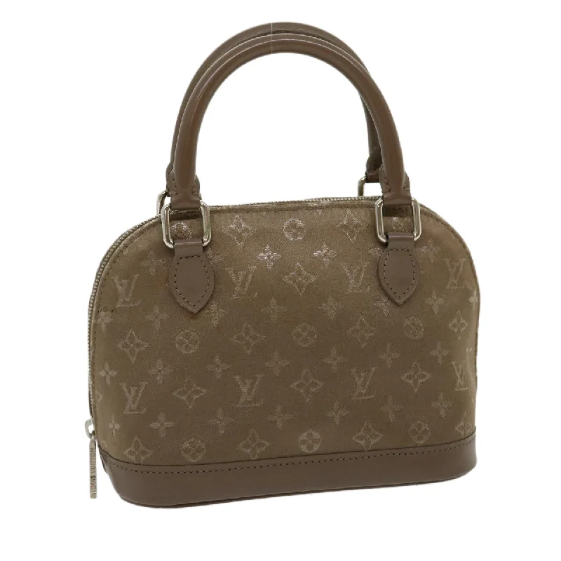 Louis Vuitton bags with a chain - link trim and a leather body for a modern edgeLouis Vuitton Alma Handbag