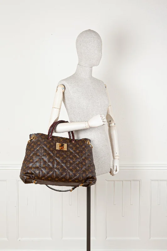 Louis Vuitton bags with a chain - link trim and a leather body for a modern edgeLOUIS VUITTON Etoile GM