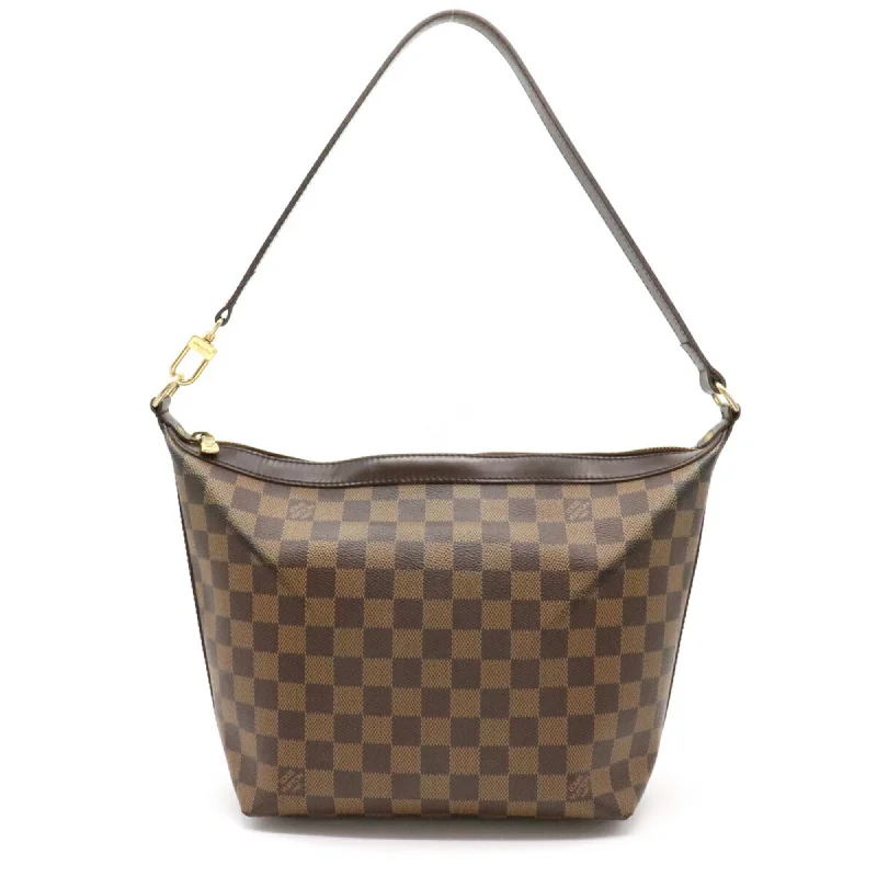 Louis Vuitton bags with a chain - link trim and a leather body for a modern edgeLouis Vuitton Damier Irovo MM shoulder bag N51995