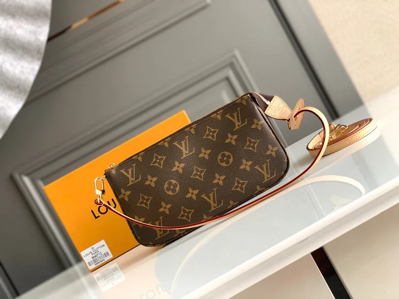 Louis Vuitton bags with a chain - link trim and a leather body for a modern edgeBoldCollect - LOUIS VUITTON BAGS - 2359