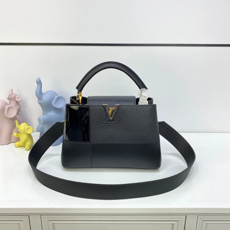 Louis Vuitton bags with a chain - link trim and a leather body for a modern edgeBoldCollect - LOUIS VUITTON BAGS - 2443