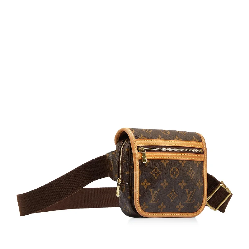 Louis Vuitton bags with a chain - link trim and a leather body for a modern edgeLouis Vuitton Monogram Bosphore Belt Bag (4ZUKIg)