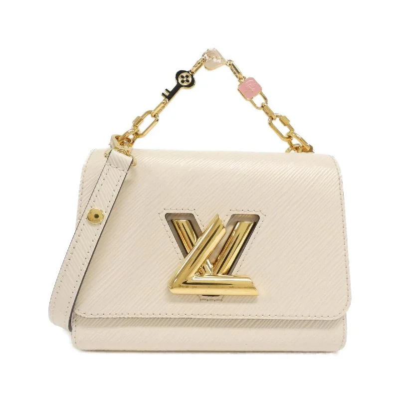 Louis Vuitton bags with a chain - link trim and a leather body for a modern edgeLouis Vuitton Epi Twist PM Shoulder Bag