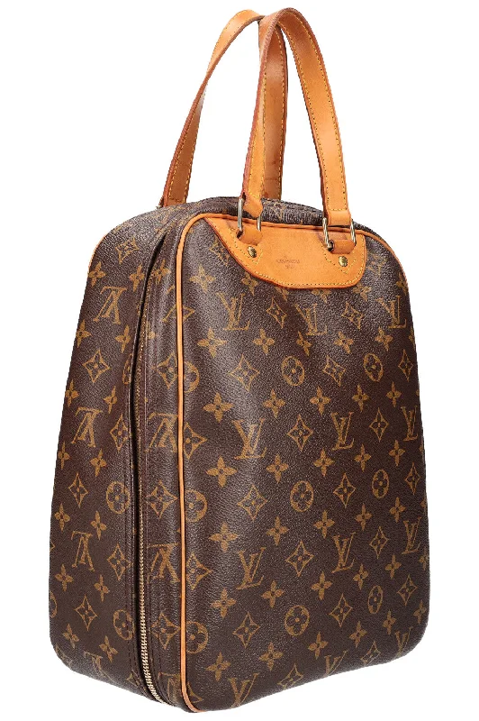 Louis Vuitton bags with a chain - link trim and a leather body for a modern edgeLOUIS VUITTON Excursion Shoe Bag MNG