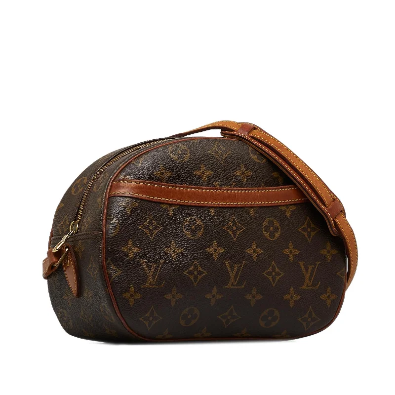 Louis Vuitton bags with a chain - link trim and a leather body for a modern edgeLouis Vuitton Monogram Blois (Ef0I1F)