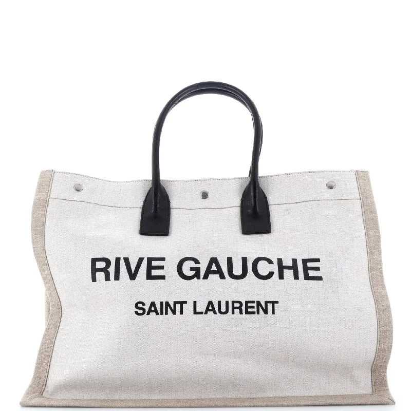 Rive Gauche Shopper Tote Canvas Large