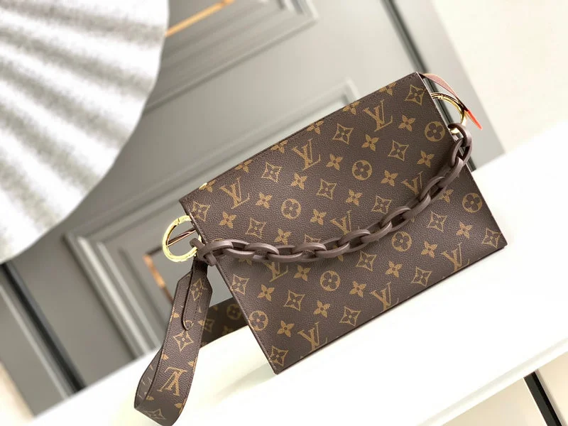 Louis Vuitton bags with a chain - link trim and a leather body for a modern edgeBoldCollect - LOUIS VUITTON BAGS - 2350