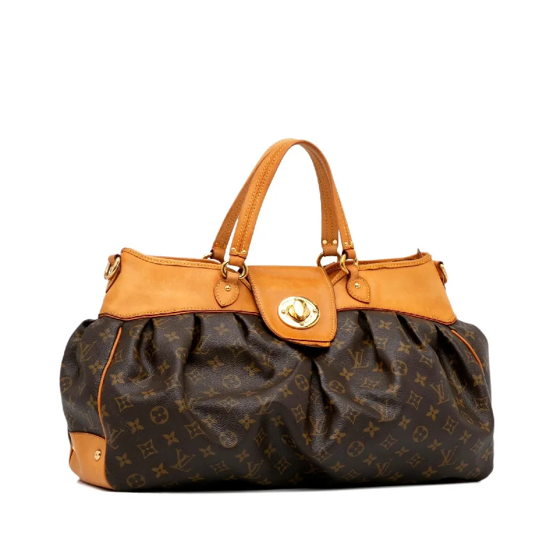 Louis Vuitton bags with a chain - link trim and a leather body for a modern edgeLouis Vuitton Monogram Boetie GM (GOWAFO)