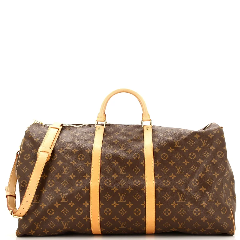 Keepall Bandouliere Bag Monogram Canvas 60