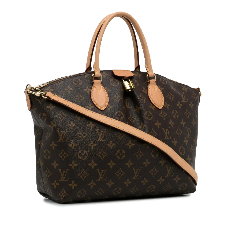 Louis Vuitton bags with a chain - link trim and a leather body for a modern edgeLouis Vuitton Monogram Boetie MM (9cxvKY)