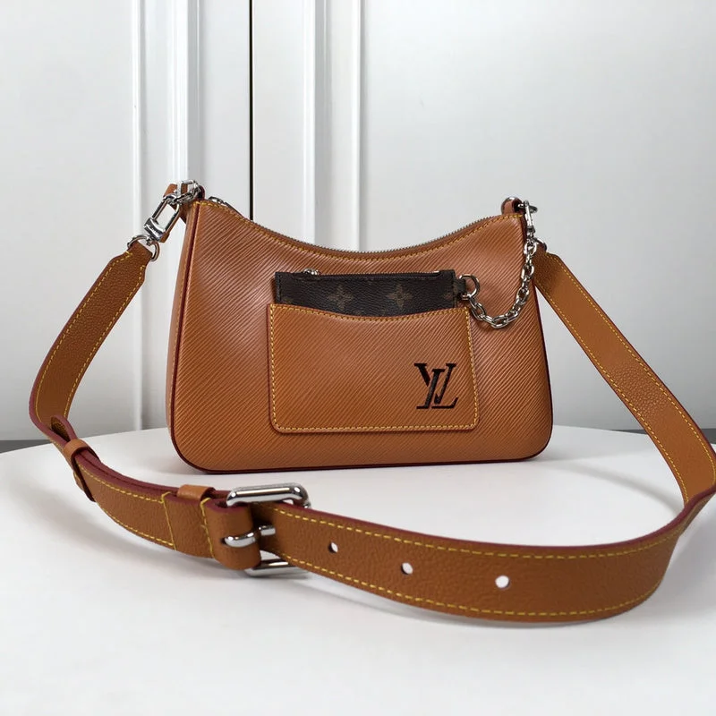 Louis Vuitton bags with a chain - link trim and a leather body for a modern edgeBoldCollect - LOUIS VUITTON BAGS - 2386