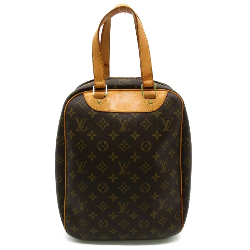 Louis Vuitton bags with a chain - link trim and a leather body for a modern edgeLOUIS VUITTON Excursion handbag Brown Monogram PVC coated canvas M41450