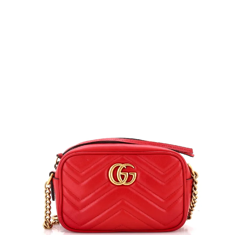 GG Marmont Shoulder Bag Matelasse Leather Mini