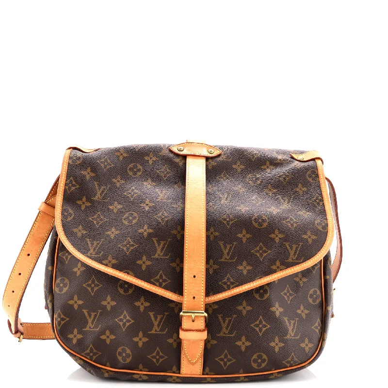 Saumur Handbag Monogram Canvas 35