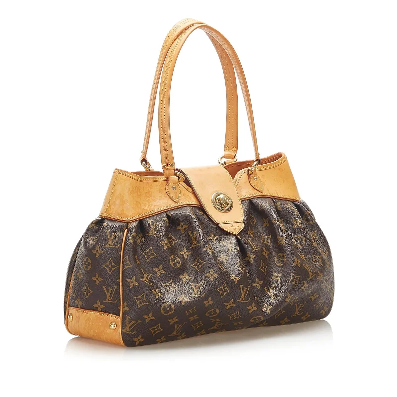 Louis Vuitton bags with a chain - link trim and a leather body for a modern edgeLouis Vuitton Monogram Boetie PM 17374)