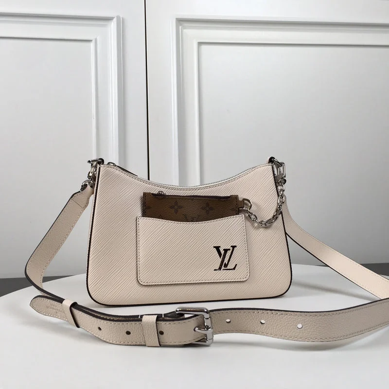 Louis Vuitton bags with a chain - link trim and a leather body for a modern edgeBoldCollect - LOUIS VUITTON BAGS - 2376