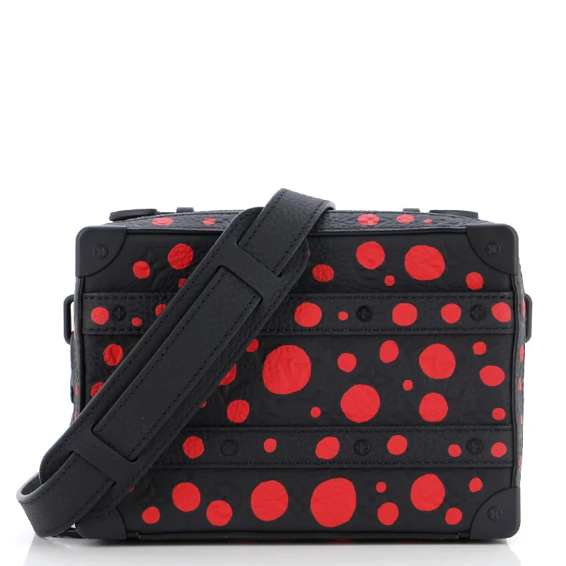 Handle Soft Trunk Bag Yayoi Kusama Infinity Dots Monogram Taurillon Leather