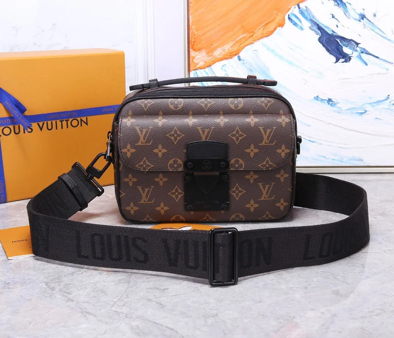 Louis Vuitton bags with a chain - link trim and a leather body for a modern edgeBoldCollect - LOUIS VUITTON BAGS - 2419