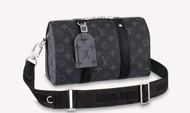 Louis Vuitton bags with a chain - link trim and a leather body for a modern edgeBoldCollect - LOUIS VUITTON BAGS - 2407