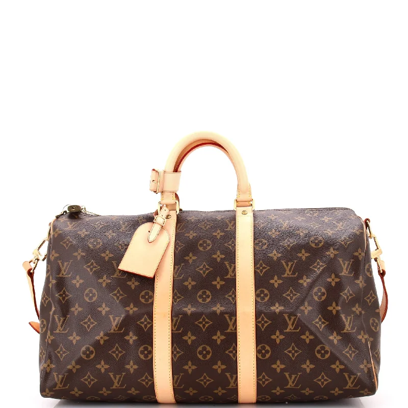 Keepall Bandouliere Bag Monogram Canvas 45