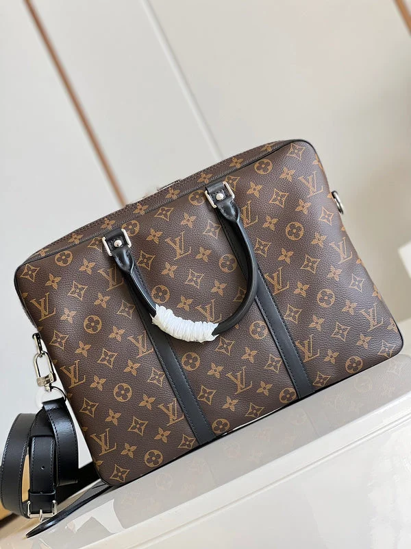 Louis Vuitton bags with a chain - link trim and a leather body for a modern edgeBoldCollect - LOUIS VUITTON BAGS - 2435