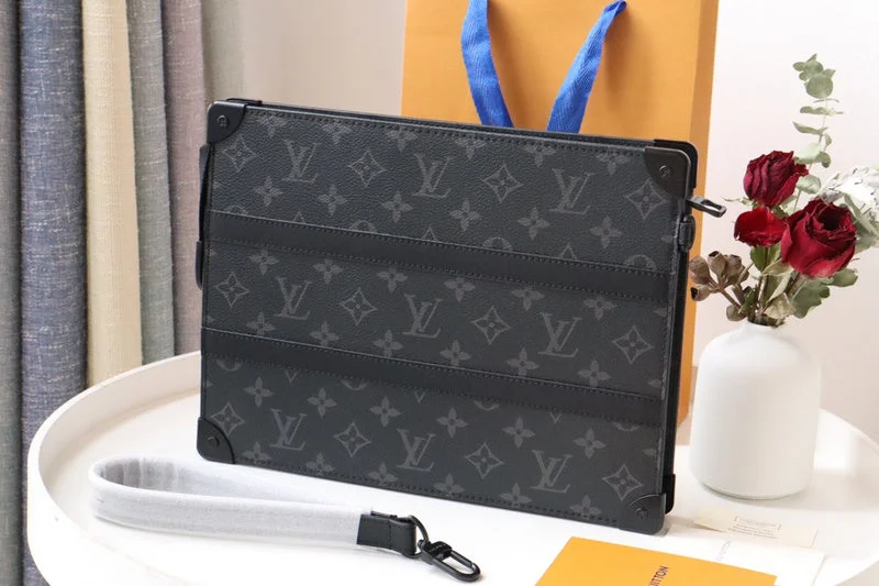 Louis Vuitton bags with a chain - link trim and a leather body for a modern edgeBoldCollect - LOUIS VUITTON BAGS - 2424