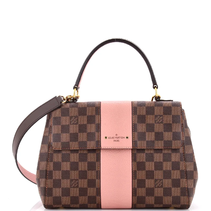 Bond Street Handbag Damier with Leather MM