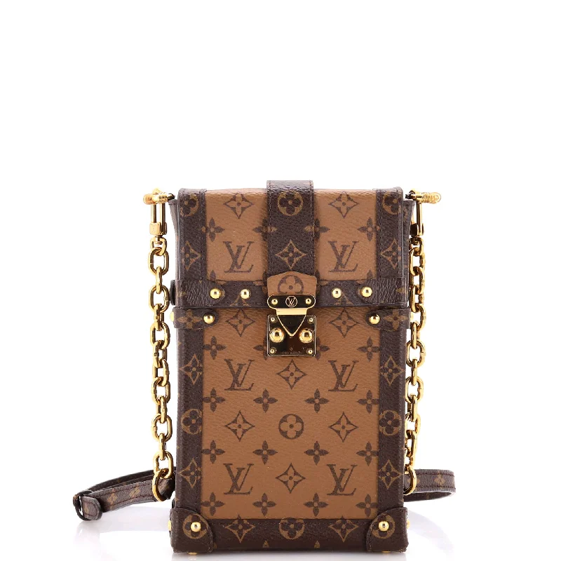 Vertical Trunk Pochette Reverse Monogram Canvas