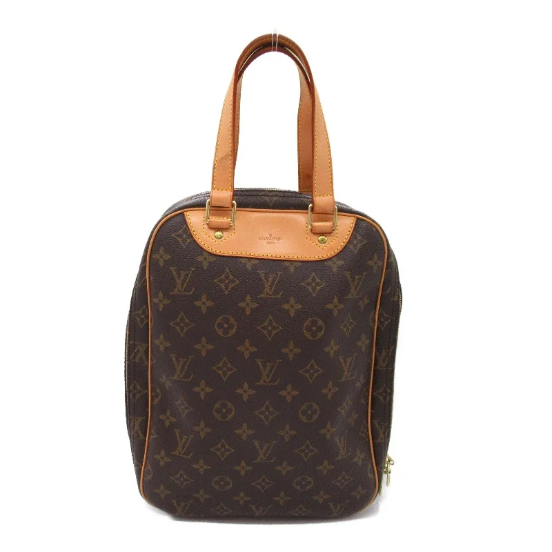 Louis Vuitton bags with a chain - link trim and a leather body for a modern edgeLouis Vuitton Exercise Handbag Handbag PVC Coated Canvas Monogram  Brown M41450