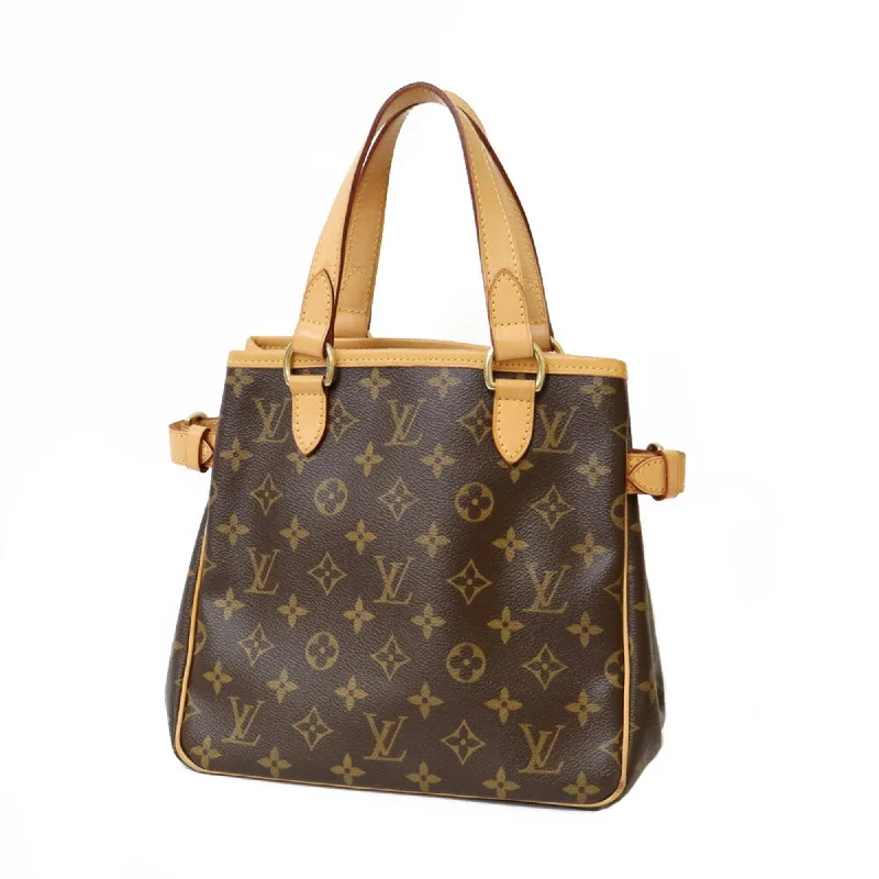 Louis Vuitton bags with a chain - link trim and a leather body for a modern edgeLouis Vuitton Handbag Monogram Batignolles M51156 Brown Women's Canvas