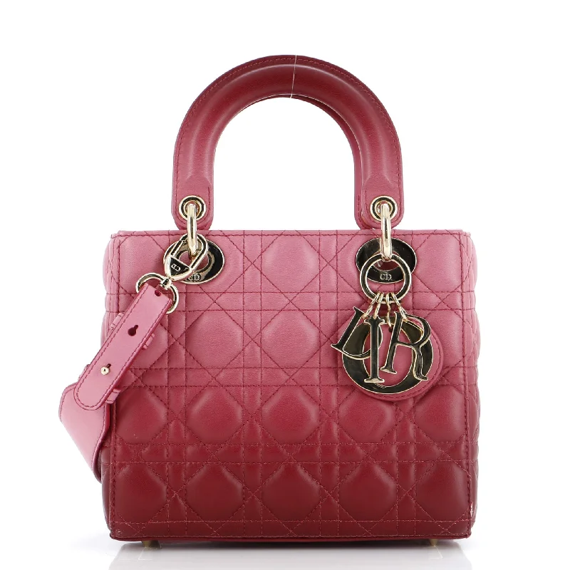 My ABCDior Lady Dior Bag Cannage Quilt Gradient Lambskin Small