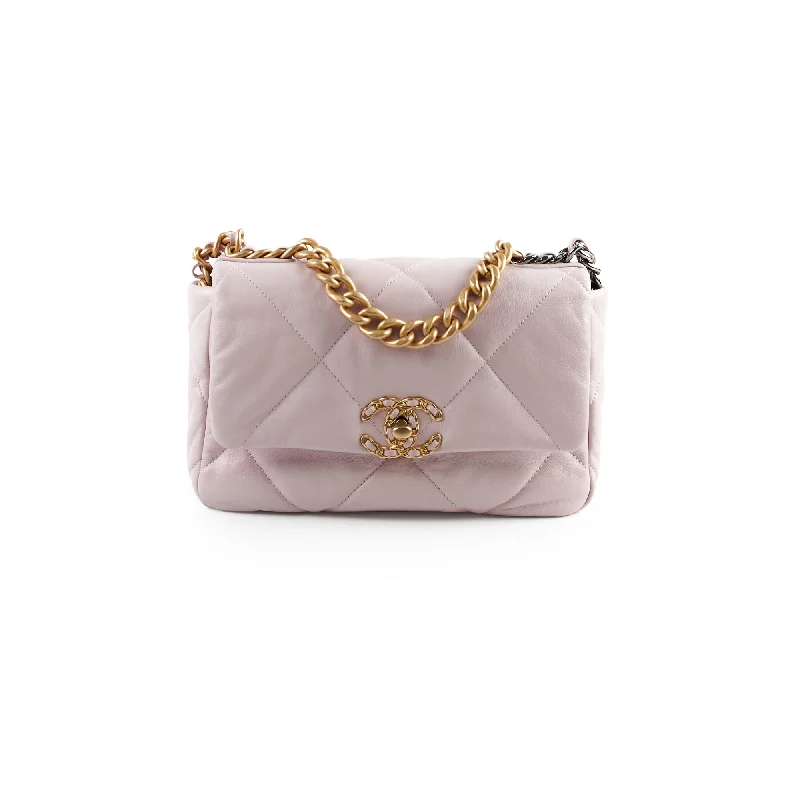 Chanel All - Match Handbag for Versatile StylingChanel Small 19 Light Pink 31 Series