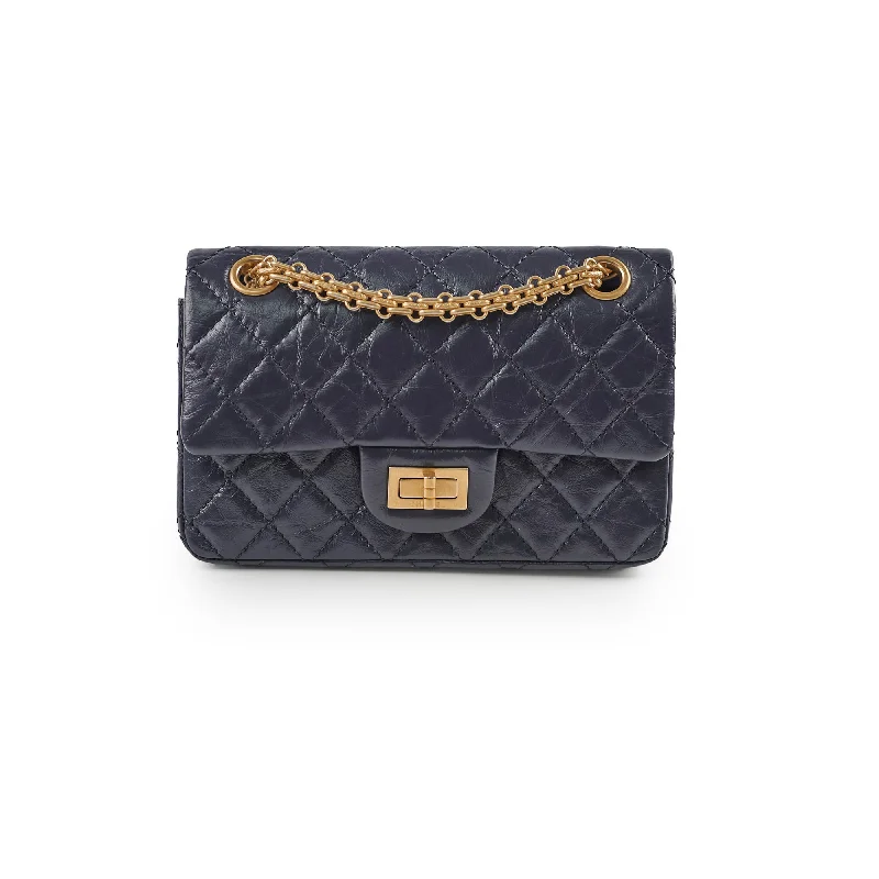 Chanel All - Match Handbag for Versatile StylingChanel Reissue 2.24 Mini Navy