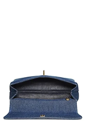 Chanel Luxury Handbag for High - End EventsChanel,  Blue Denim Kelly, Blue