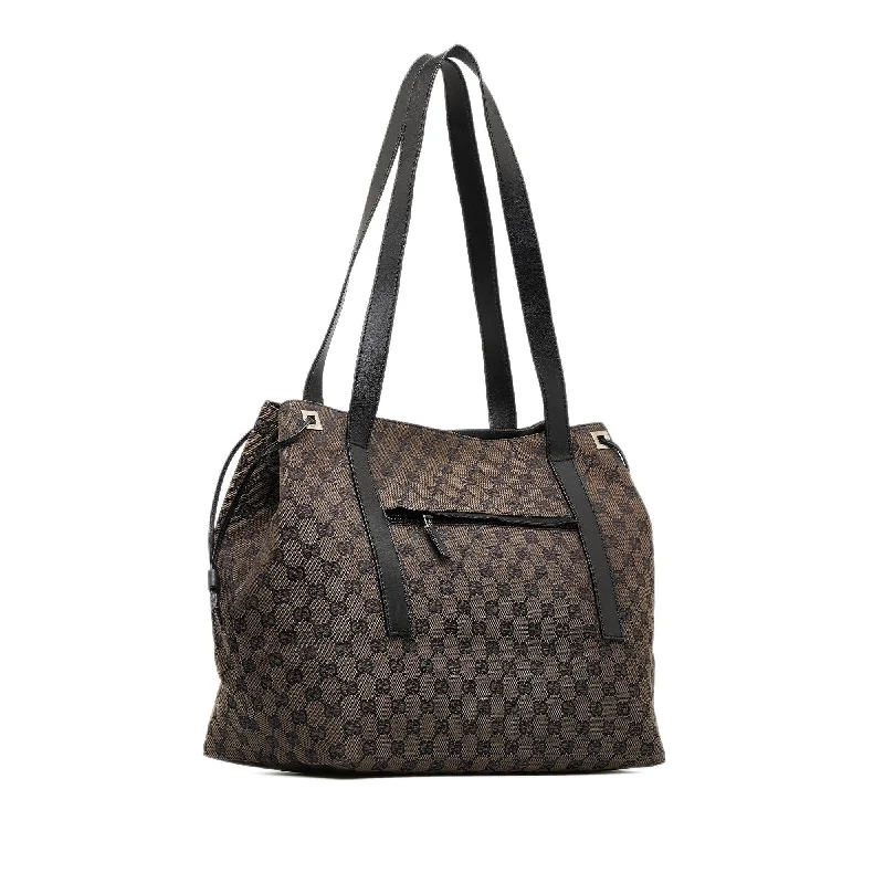 Women Gucci crossbody bags with a printed floral patternGucci GG Canvas Tote Bag (SHG-x7xzuu)