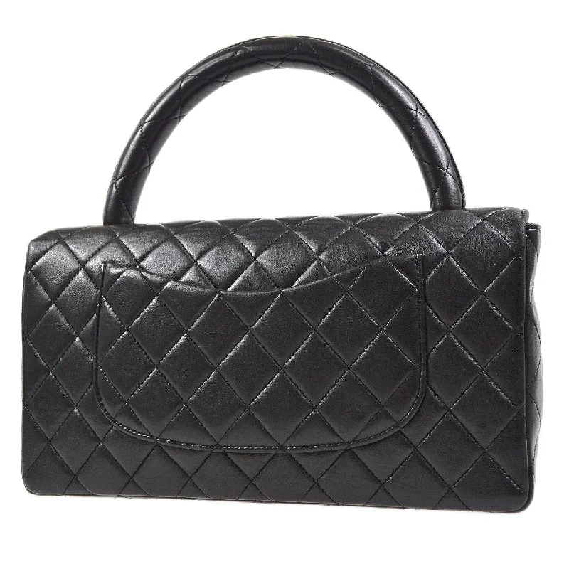 Chanel Black Handbag for Business MeetingsCHANEL 1991-1994 Classic Flap Handbag Medium 62699