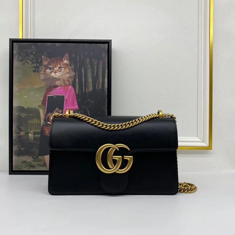 Women Gucci Sylvie bags with a monogram - embossed leatherWF - Gucci Bags - 1693