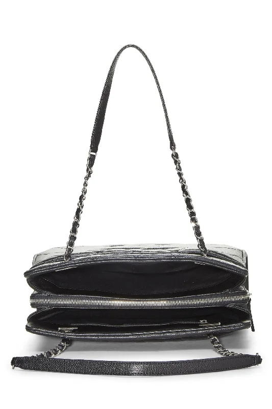 Chanel Lightweight Handbag for Daily ErrandsChanel,  Black Caviar Timeless 'CC' Tote Medium, Black