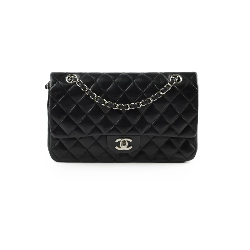 Chanel Chain Strap Handbag for Everyday UseChanel Classic Flap Medium M/L Lambskin Black