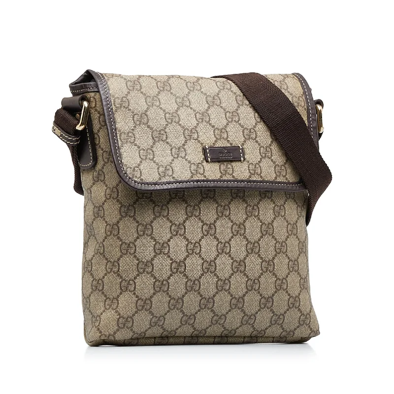 Ladies Gucci Dionysus bags with a chain - link shoulder strapGucci GG Supreme Crossbody (SHG-PJux71)