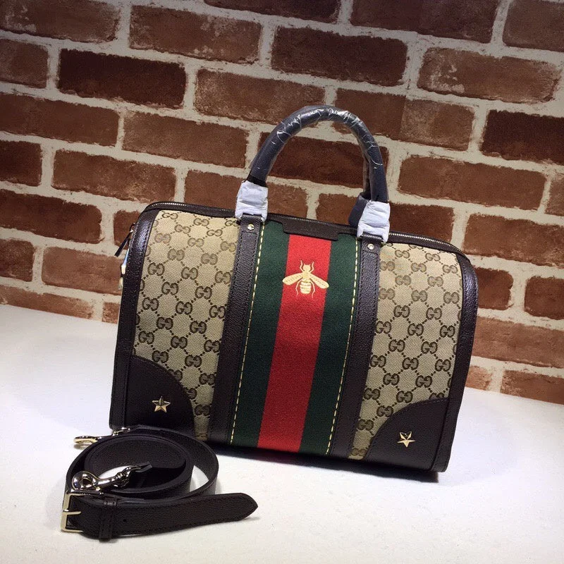 Women Gucci Sylvie bags with a monogram - embossed leatherBC - GUCCI BAG - 3238