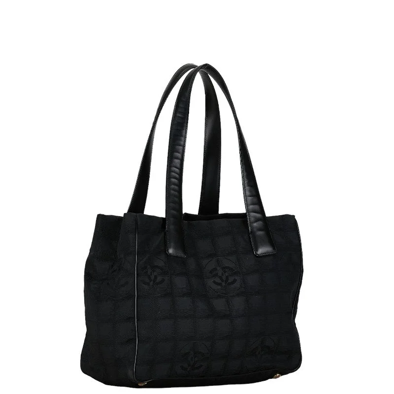 Chanel New Arrival Handbag with Gold HardwareChanel  Loveel Line Coco Tote Bag Black Nylon Leather  CHANEL