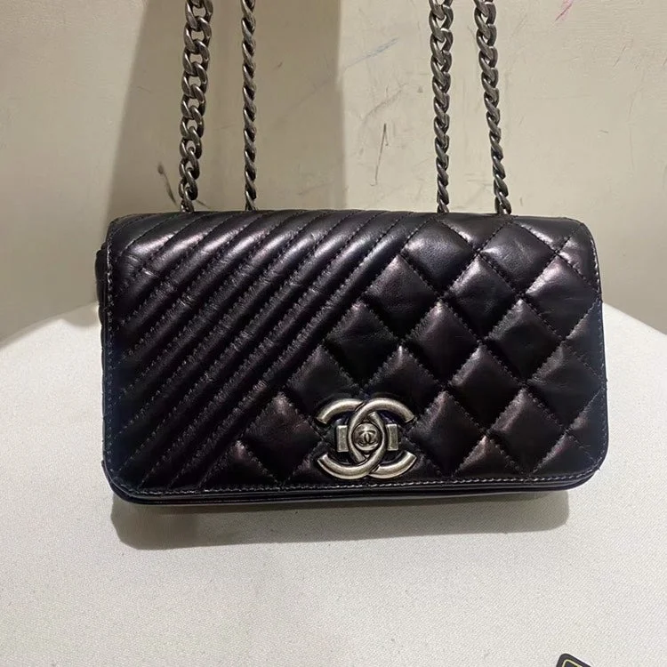 Chanel New Arrival Handbag with Gold HardwareChanel Le Boy Black Leather Limited Edition Small Quilted Flap Bag