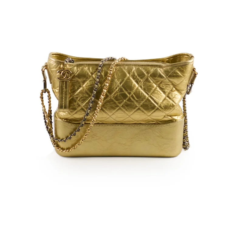 Chanel Small Crossbody Bag for TravelChanel Medium Gabrielle Bag Gold