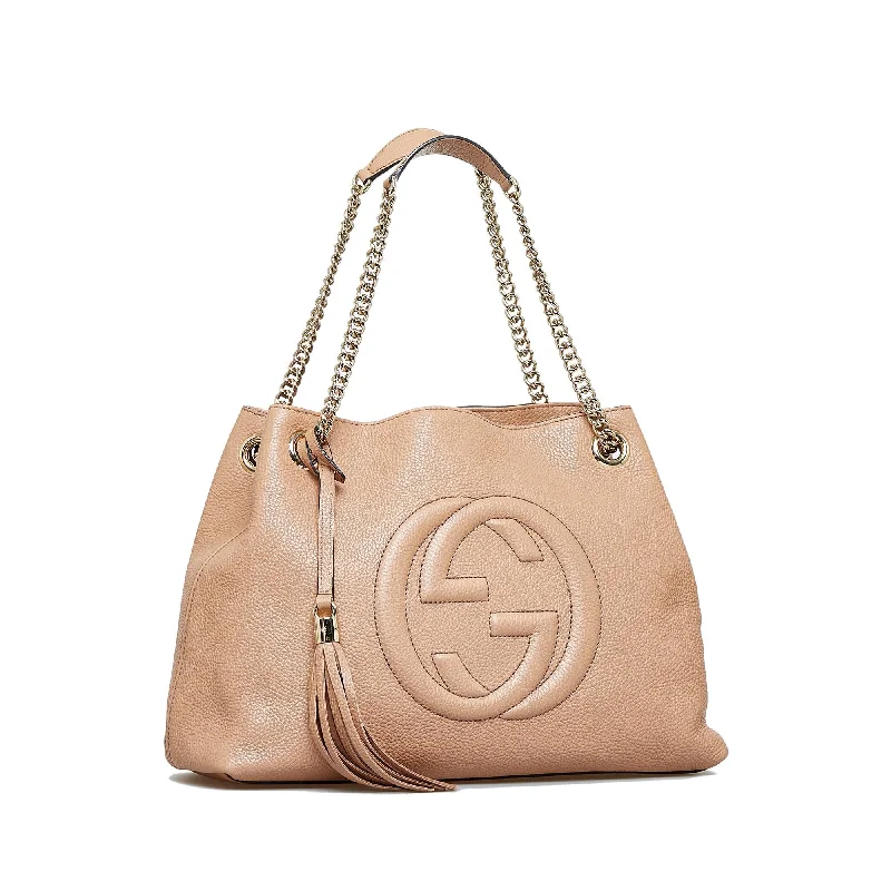 Ladies Gucci Dionysus bags with a detachable shoulder strapGucci Soho Chain (SHG-2O1yVN)