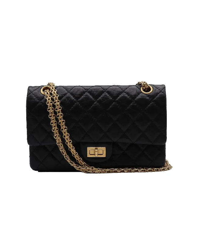 Chanel New Arrival Handbag with Gold HardwareChanel Re Issue Small Calf GHW Black DXBS2346