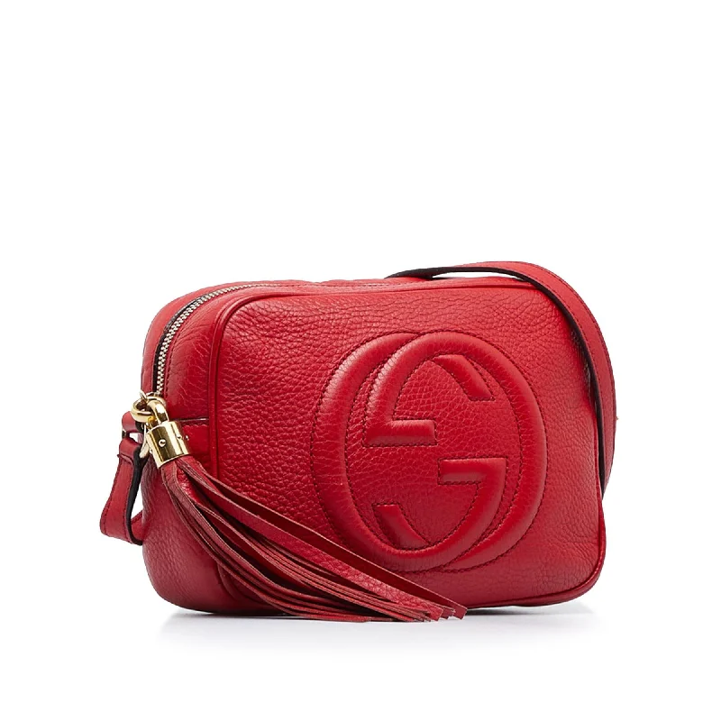 Women Gucci backpacks with a luxurious leather finishGucci Soho Disco (SHG-S82zcK)