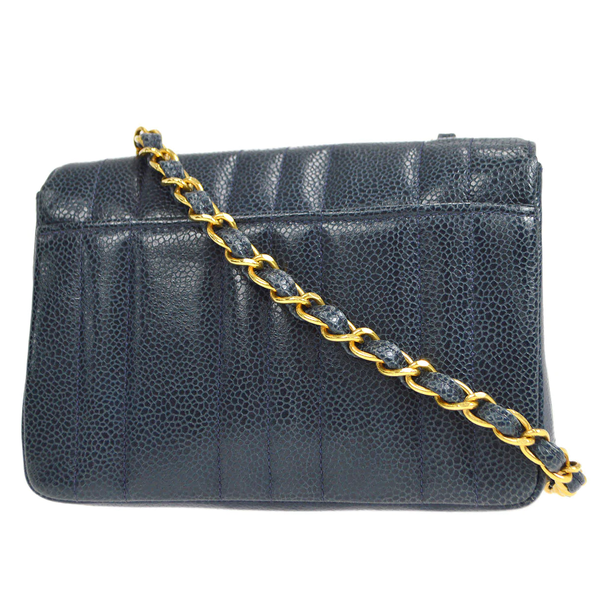 Chanel Chain Strap Handbag for Everyday UseCHANEL 1994-1996 Vertical Straight Flap Mini 56462