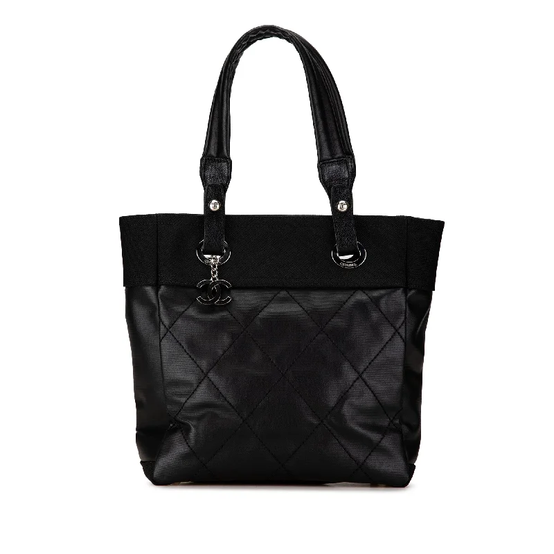 Chanel Limited Edition Handbag for CollectorsBlack Chanel Small Paris-Biarritz Tote