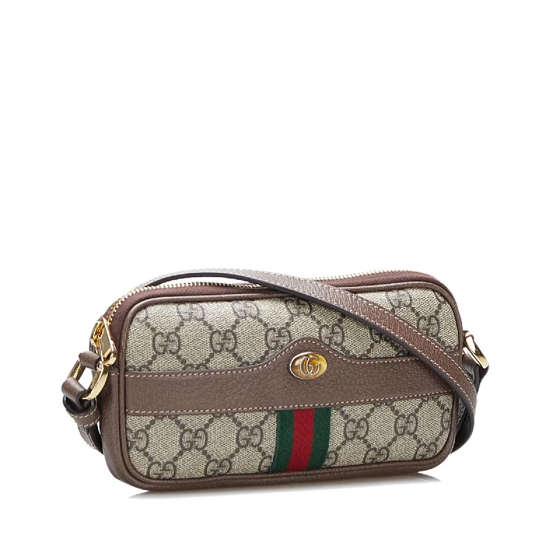 Gucci crossbody bags for women with adjustable leather strapsGucci GG Supreme Ophidia Crossbody (SHG-lYpjXw)